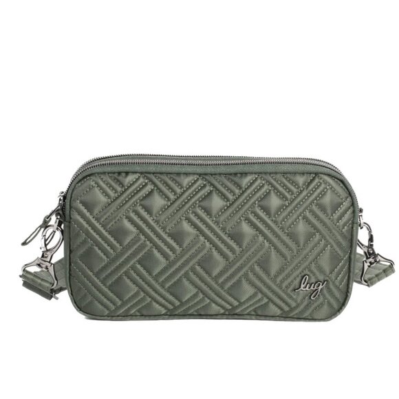 LUG Coupe XL Convertible Crossbody Bag | Olive Green | NWT - Picture 1 of 10